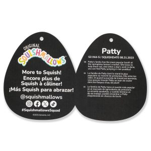 Squishmallows 3.5-Inch Select Series Cow Clip 2-Pack