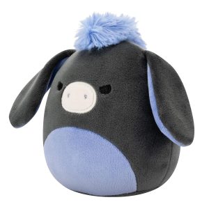 Squishmallows 5-Inch Don the Charcoal Donkey
