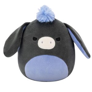 Squishmallows 5-Inch Don the Charcoal Donkey