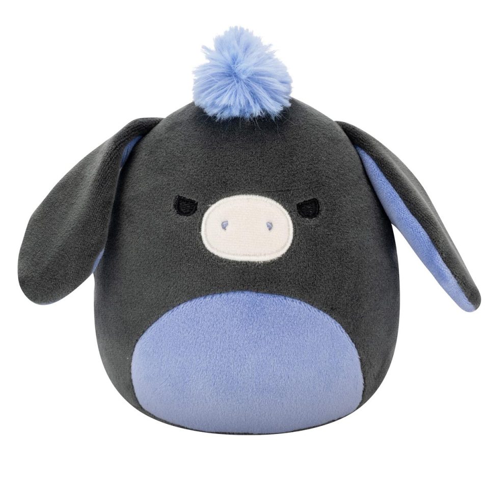Squishmallows 5-Inch Don the Charcoal Donkey