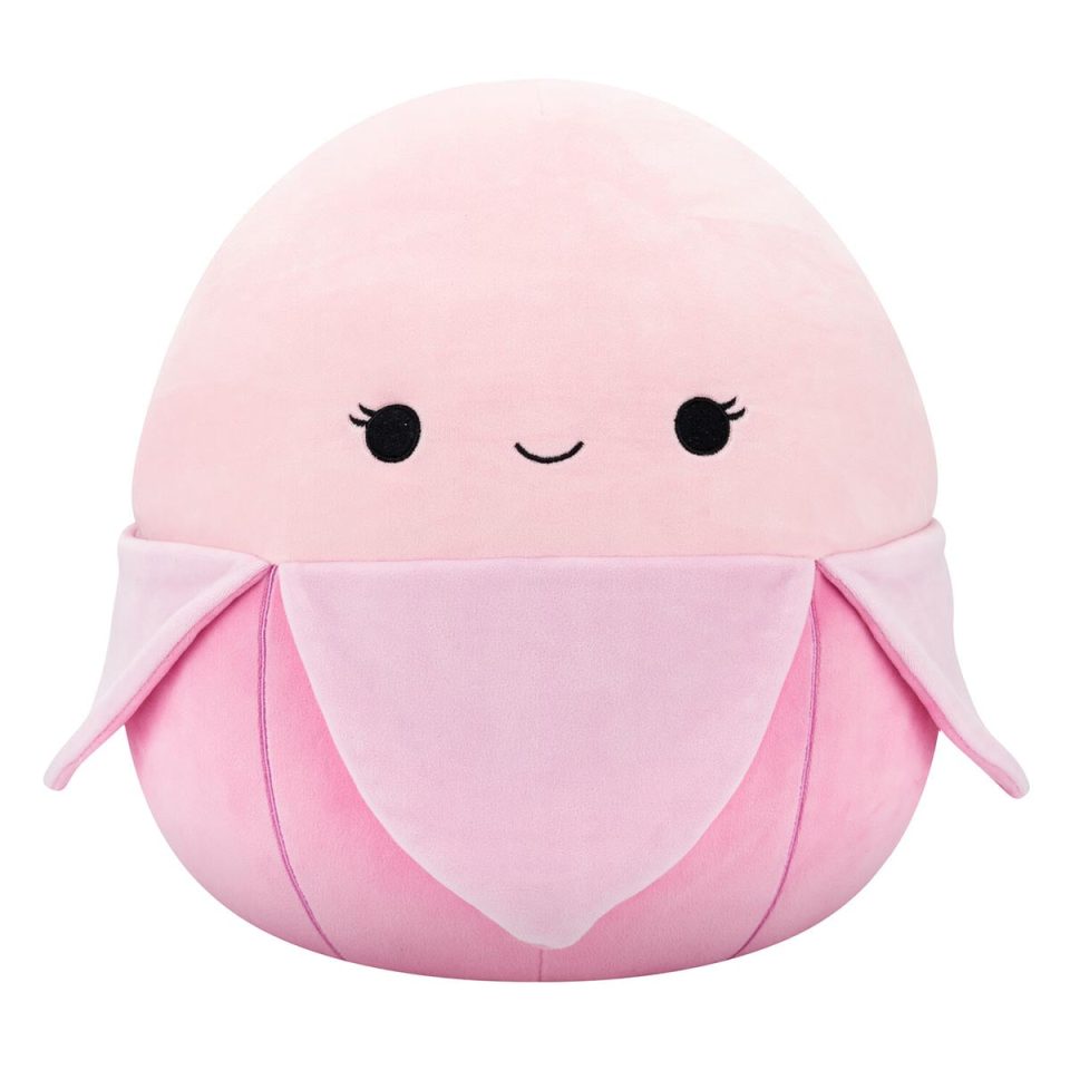 Squishmallows 14-Inch Lex Lex the Pastel Pink Banana