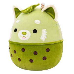 Squishmallows 14-Inch Eitan the Matcha Boba Red Panda