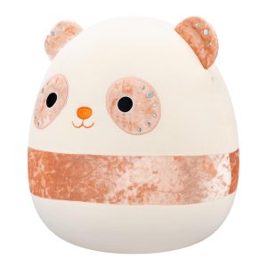 Squishmallows 14-Inch Bee the Peach Velvet Panda