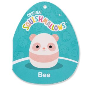 Squishmallows 14-Inch Bee the Peach Velvet Panda