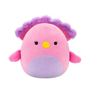 Squishmallows 14-Inch Sweetpea the Pink and Purple Peacock