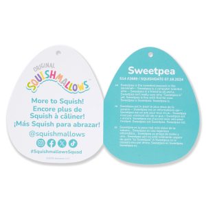 Squishmallows 14-Inch Sweetpea the Pink and Purple Peacock