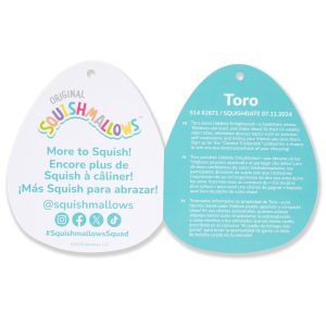 Squishmallows 14-Inch Toro the Blue Highland Cow