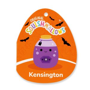 Squishmallows 8-Inch Kensington the Neon Purple Potion