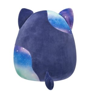 Squishmallows 12-Inch Metta the Navy Blue Cat With Celestial Spots