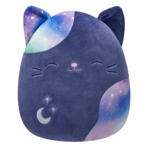 Squishmallows 12-Inch Metta the Navy Blue Cat With Celestial Spots