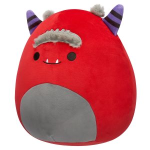 Squishmallows 12-Inch Jeb the Burgundy Monster