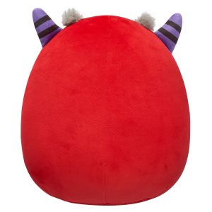 Squishmallows 12-Inch Jeb the Burgundy Monster