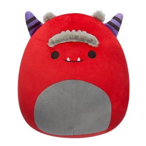 Squishmallows 12-Inch Jeb the Burgundy Monster
