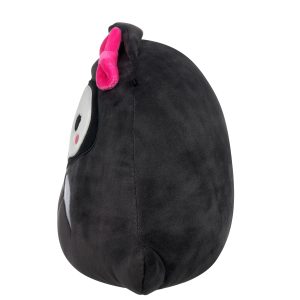 Squishmallows 8-Inch Jane the Black Grim Reaper with Bow
