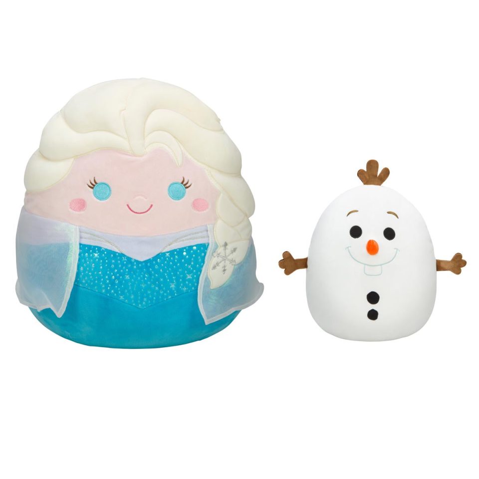 Squishmallows Disney Elsa and Olaf 2-Pack