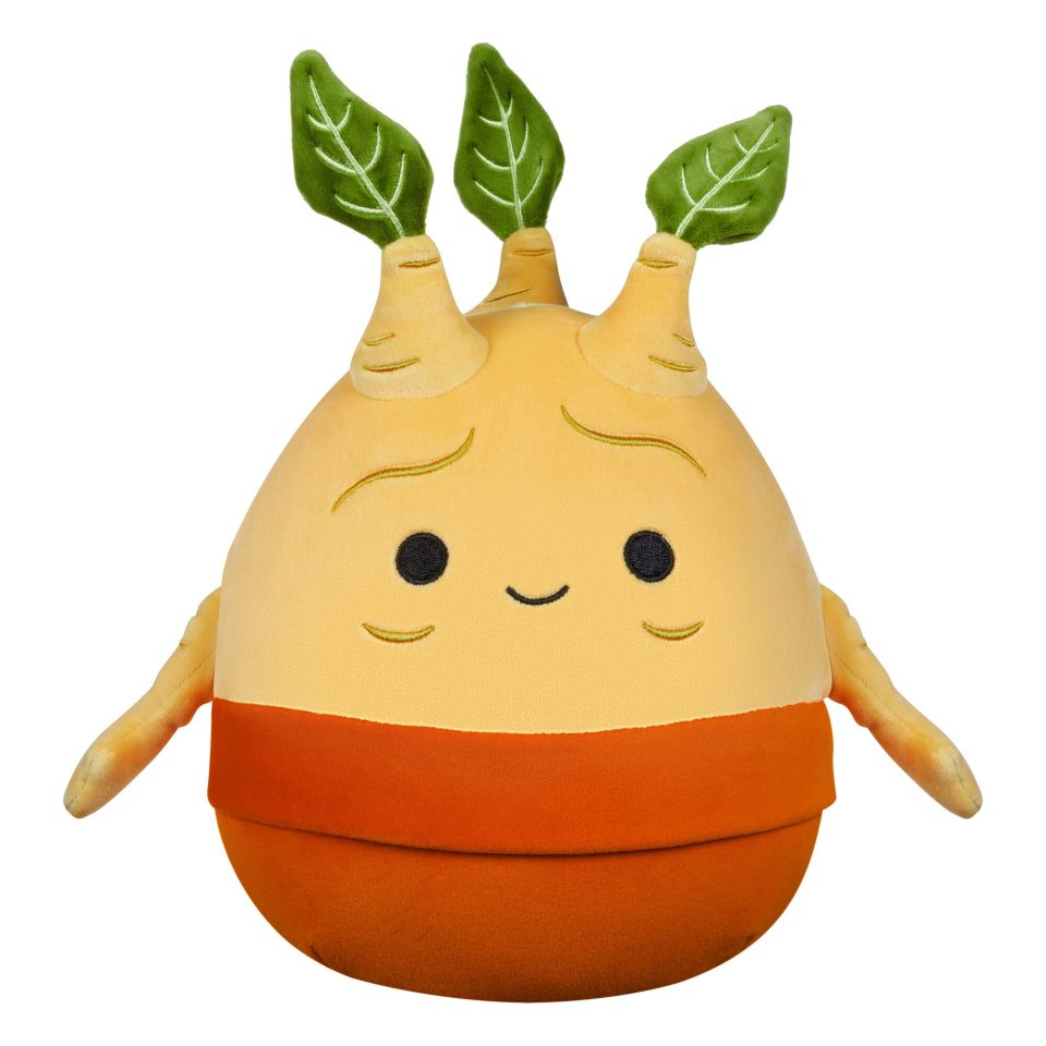 Squishmallows Harry Potter 10-Inch Mandrake Plush