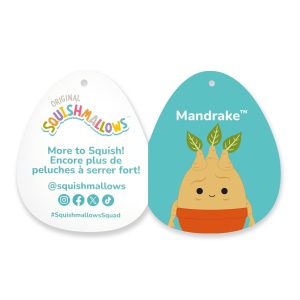 Squishmallows Harry Potter 10-Inch Mandrake Plush
