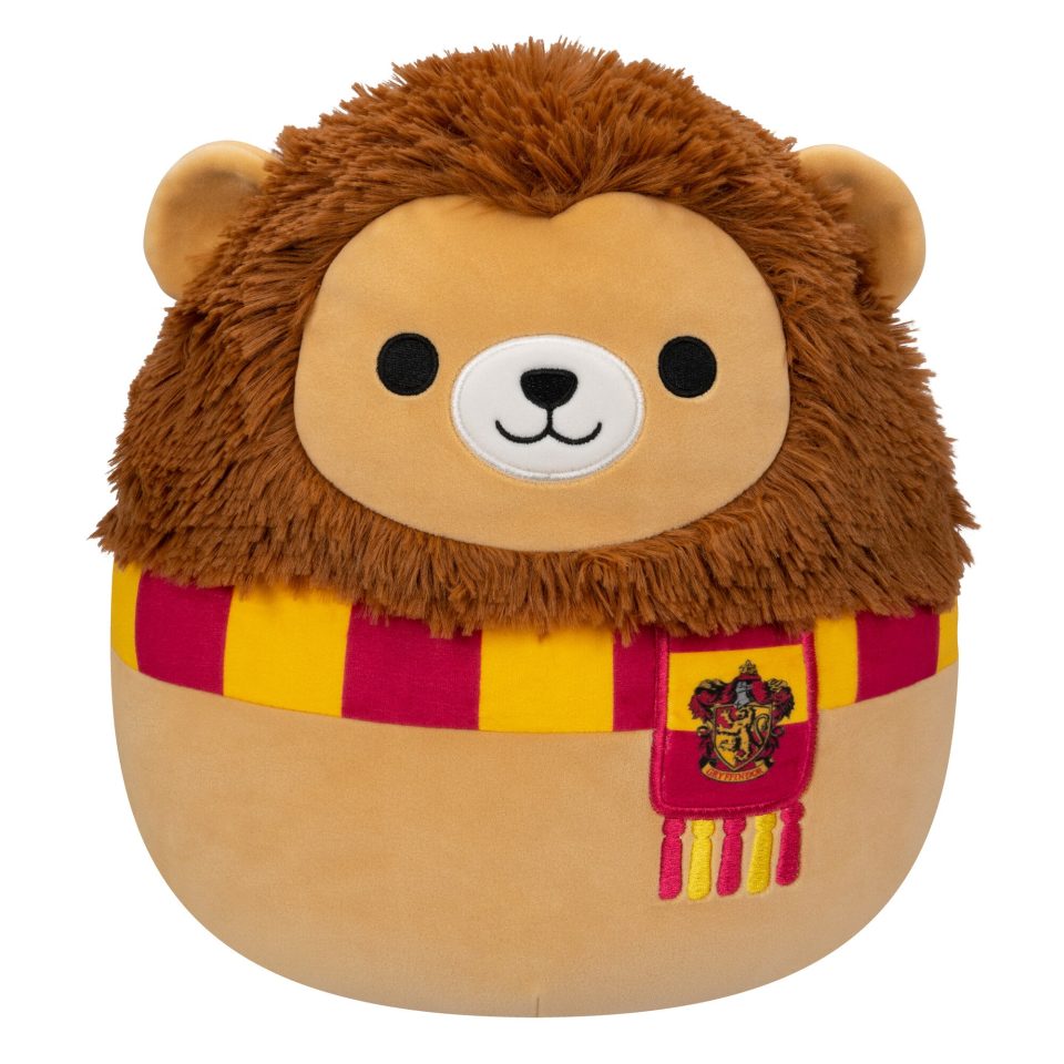 Squishmallows Harry Potter 10-Inch Gryffindor Lion