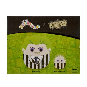 Squishmallows 10-Inch Beetlejuice and 4-Inch Baby Beetlejuice (Select Series 2-Pack)