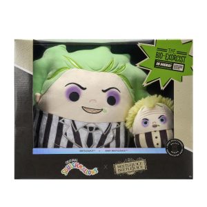 Squishmallows 10-Inch Beetlejuice and 4-Inch Baby Beetlejuice (Select Series 2-Pack)