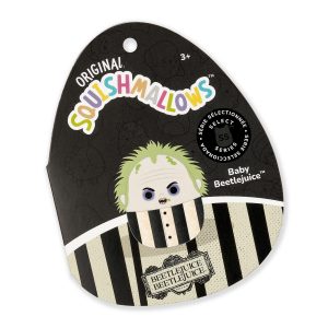 Squishmallows 10-Inch Beetlejuice and 4-Inch Baby Beetlejuice (Select Series 2-Pack)