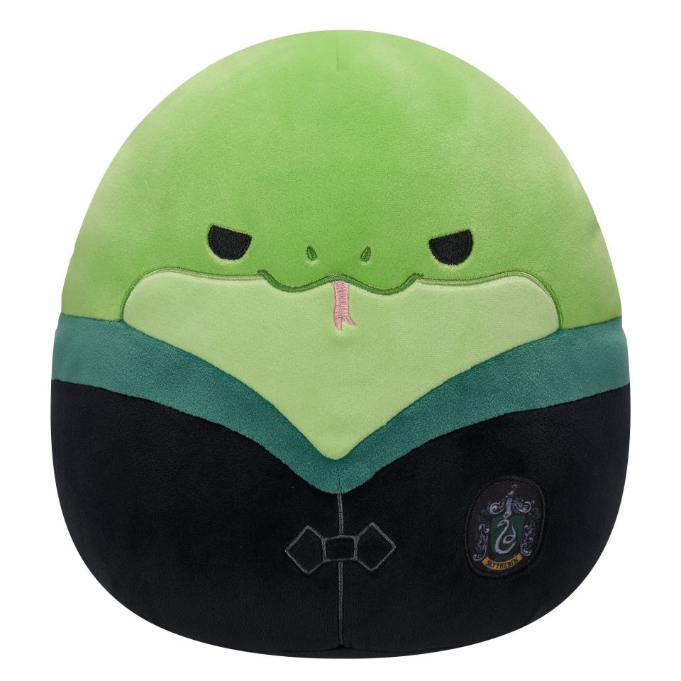 Squishmallows Harry Potter 10-Inch Slytherin Snake in Hogwarts Robe