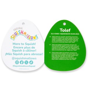 Squishmallows 12- Inch Tolef the Cookie Bear