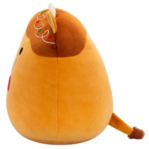Squishmallows 12-Inch Jericho the Gingerbread Cow
