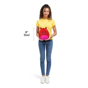 Squishmallows 8-Inch Marcia the Maroon Capybara