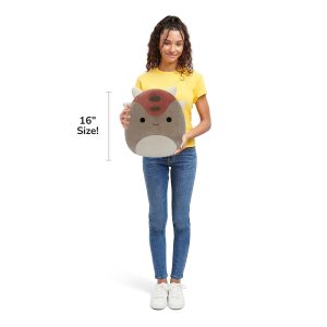 Squishmallows 16-Inch Ainhoca the Ankylosaurus